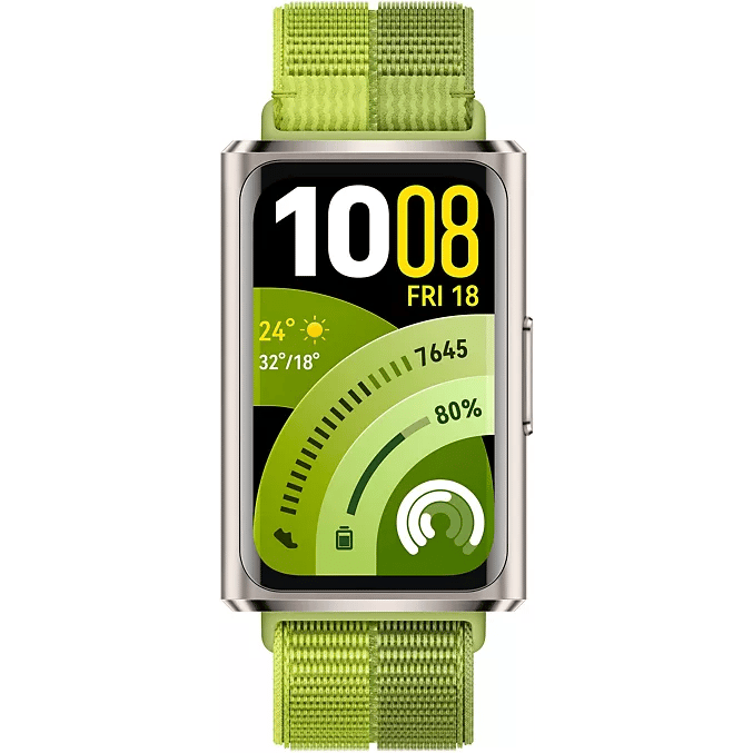 Band 11 Pro- Bracelet connecté Huawei, Vert - Excellent état Parfait état Huawei reconditionné disponible sur Pixmania