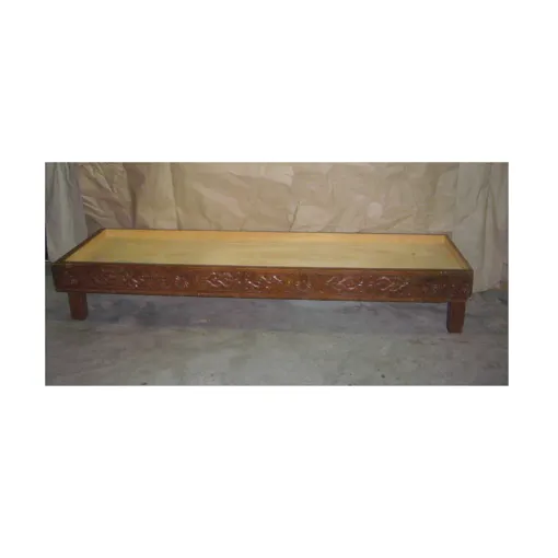 Banquette Sedari Bois Massif Sculpte Banc Pour Canape Salon Marocain Orient Structure De Divan Fauteuil De Salon Style Arabe Bon état reconditionné disponible sur Rakuten