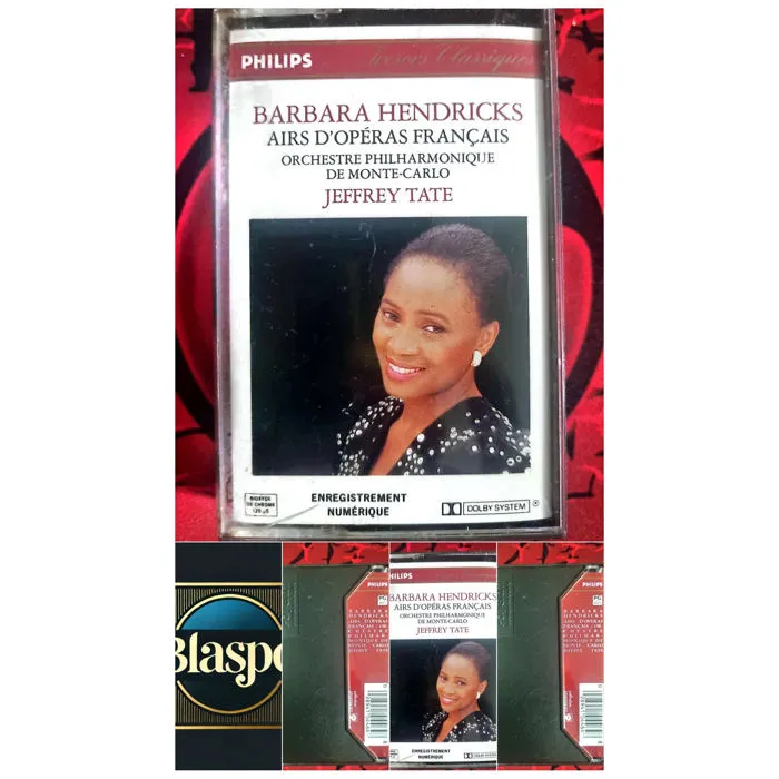 Barbara Hendricks – Airs d’Opéras Français Cassette Audio Classique Philips refurbished - 13,00 € Barbara Hendricks – Airs d’Opéras Français Cassette Audio Classique Philips refurbished reconditionné disponible sur Cdiscount Seconde Vie