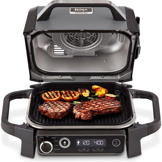 Voir photo 2 de Barbecue électrique Ninja 2400 OG701EU | Dero Barbecue électrique Ninja 2400 OG701EU Reconditionné Ninja reconditionné photo 2 | Dero