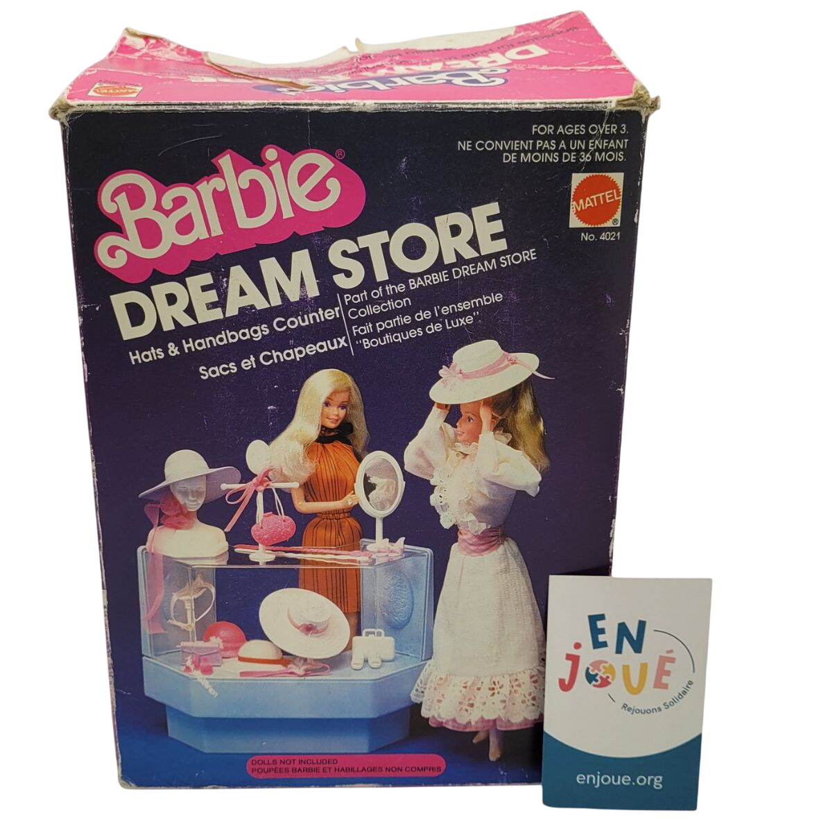 Barbie Dream Store 1983 - Mattel - Vintage -A partir de 6 ans. Bon état - 17,50 € Barbie Dream Store 1983 - Mattel - Vintage -A partir de 6 ans. Bon état reconditionné disponible sur Label Emmaüs