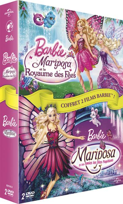 Barbie Mariposa et le Royaume des fées - Barbie Mariposa et ses amies les fées papillons Coffret 2 DVD État correct reconditionné disponible sur Fnac