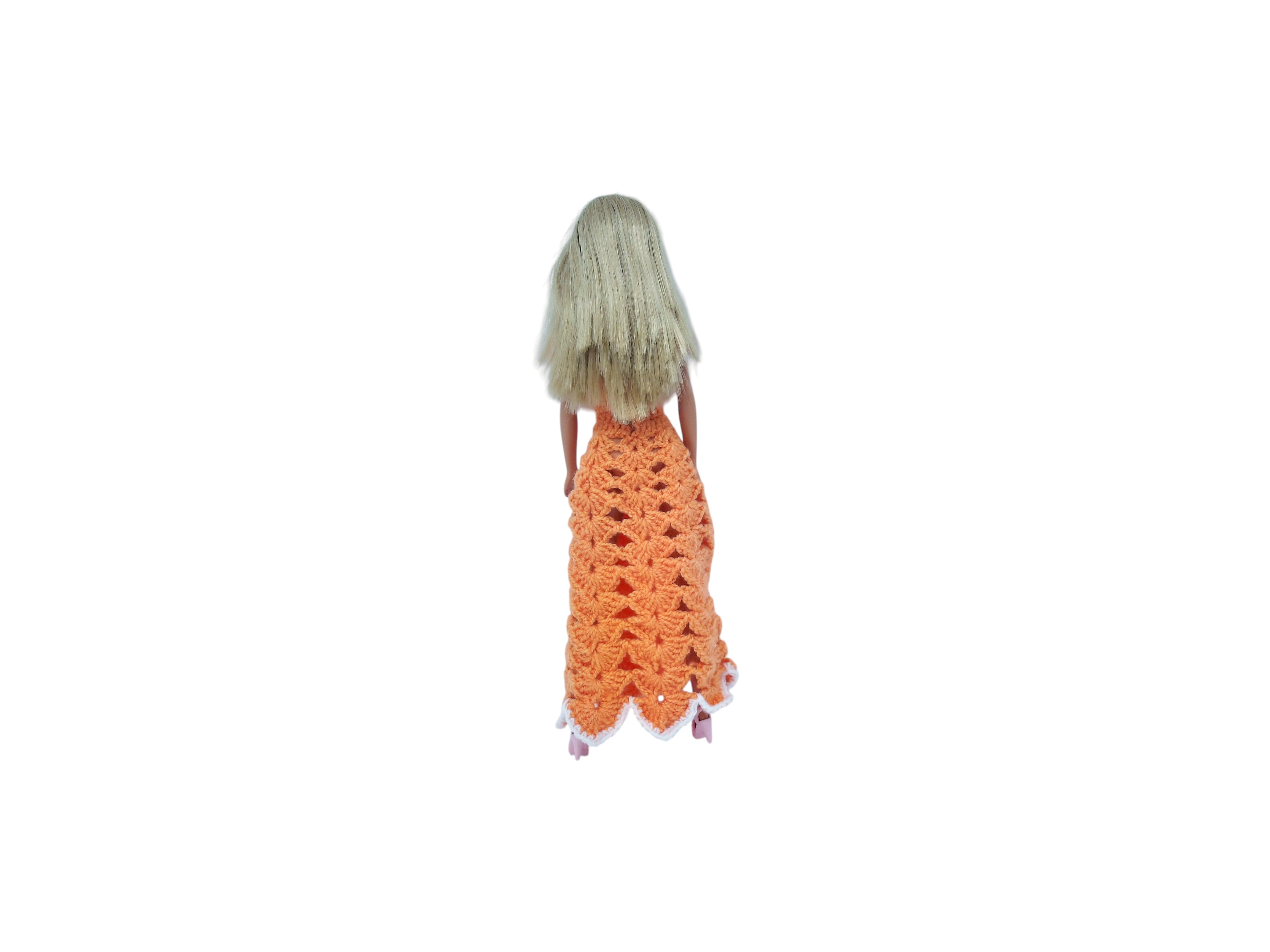Voir photo 4 de Barbie - Robe orange et lots tenues Barbie - Robe orange et lots tenues Très bon état reconditionné photo 4