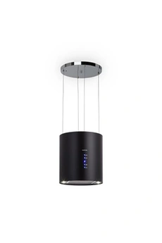 Barett - Hotte - hotte îlot - largeur : 35 cm - profondeur : 35 cm - recyclage - noir Bon état Klarstein reconditionné disponible sur Darty