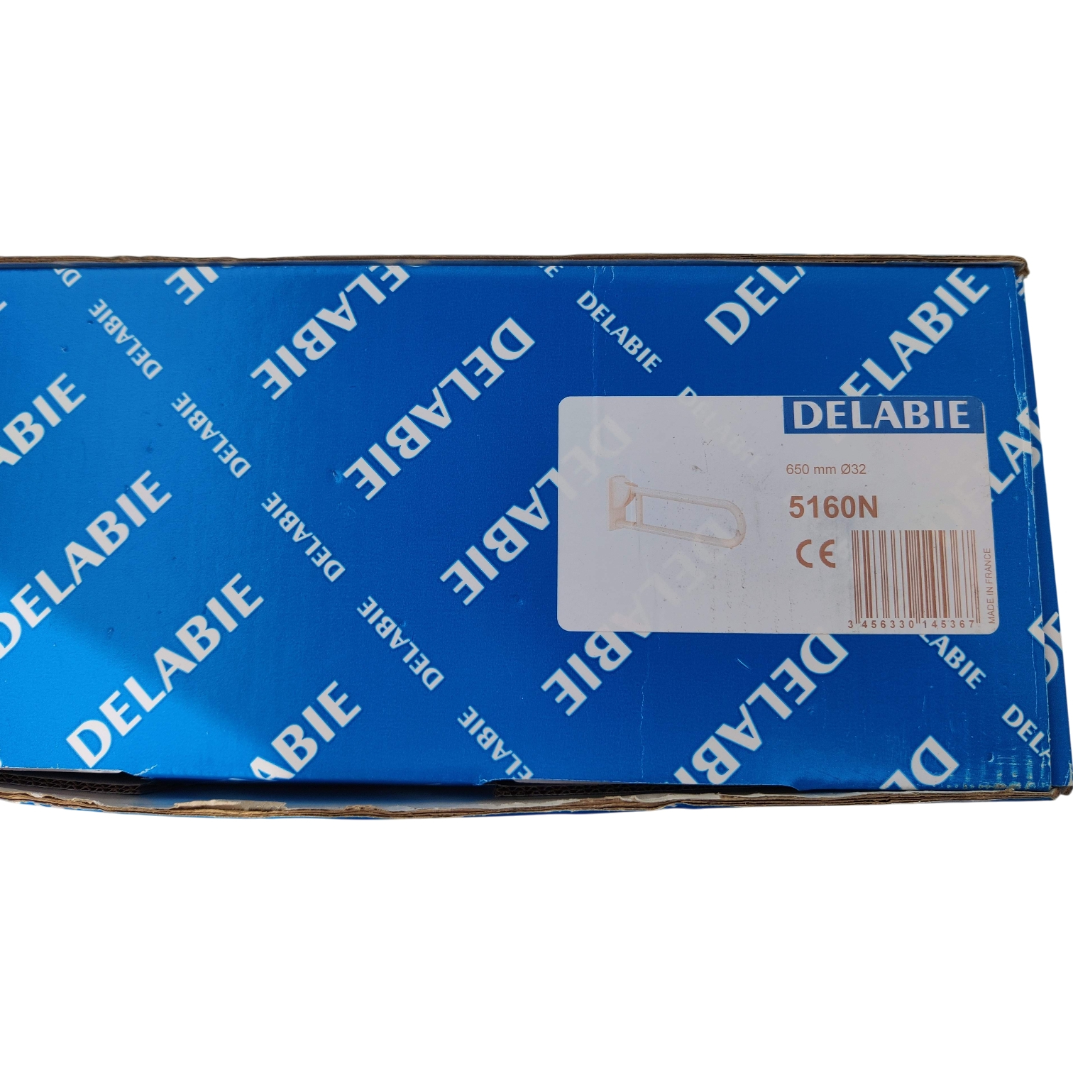 Voir photo 5 de Barre de maintien PMR rabattable Nylon blanc DELABIE, L. 650 mm Barre de maintien PMR rabattable Nylon blanc DELABIE, L. 650 mm Parfait état reconditionné photo 5