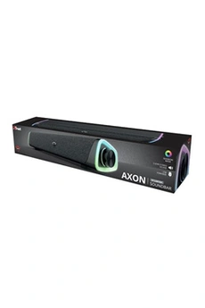 Barre de son à éclairage RVB GXT 620 Axon Noir Très bon état Trust reconditionné disponible sur Darty