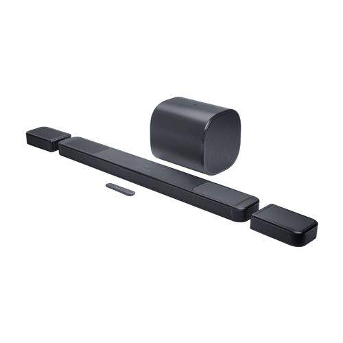 Barre de son JBL 1300 MK2 11.1.4 Dolby Atmos DTS:X avec haut-parleurs surround detachables noir État correct JBL reconditionné disponible sur Fnac | Dero