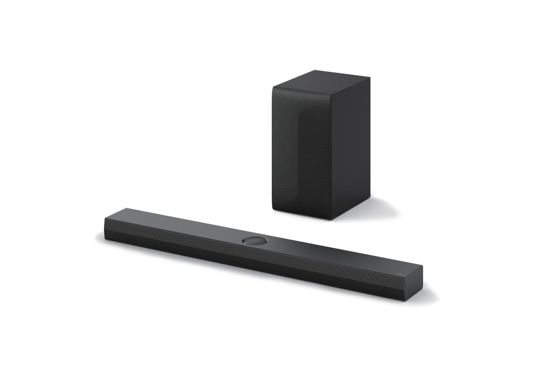 Barre de son LG S70TY 3.1.1 400W Dolby Atmos avec caisson de basses sans fil Noir - Bon état Bon état LG reconditionné disponible sur Pixmania