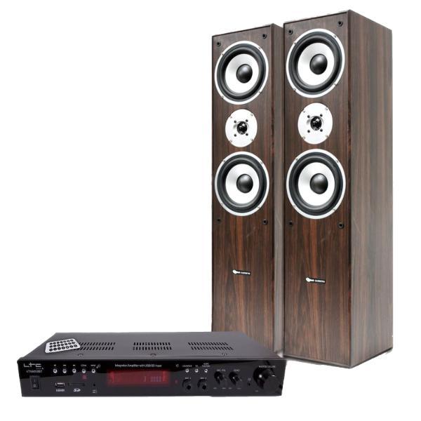 Barre de son Ltc Pack Hifi / Home-Cinéma WH amplificateur 2 x 50W - Marron Reconditionné - 199,99 € Barre de son Ltc Pack Hifi / Home-Cinéma WH amplificateur 2 x 50W - Marron Reconditionné N/A reconditionné disponible sur Backmarket