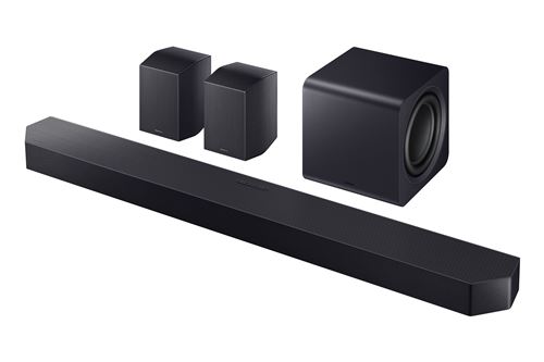 Barre de son Samsung Q-Series HW-Q990H Dolby Atmos 11.1.4Ch Noir Titane État correct Samsung reconditionné disponible sur Fnac