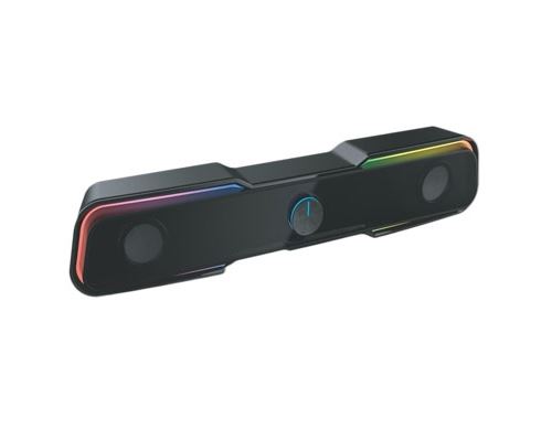 Barre de son stéréo 2.0 sans fil gaming Alpha Omega Players Alfes Illuminée Noir État correct N/A reconditionné disponible sur Fnac