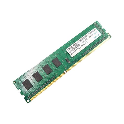 Acheter Barrette Mémoire 2Go RAM DDR3 Apacer 76.A100G.C350C DIMM PC3-10600 1Rx8 État correct - 14,69 € Barrette Mémoire 2Go RAM DDR3 Apacer 76.A100G.C350C DIMM PC3-10600 1Rx8 État correct reconditionné disponible sur Fnac