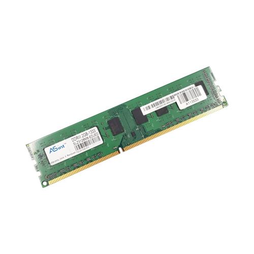 Barrette Mémoire 2Go RAM DDR3 ASint SLZ312M8-EDJED DIMM PC3-10600U 1Rx8 État correct reconditionné disponible sur Fnac
