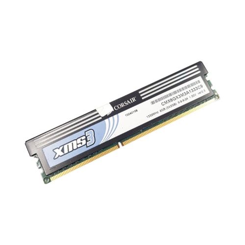Barrette Mémoire 2Go RAM DDR3 Corsair XMS3 CMX6GX3M3A1333C9 DIMM État correct - 14,69 € Barrette Mémoire 2Go RAM DDR3 Corsair XMS3 CMX6GX3M3A1333C9 DIMM État correct N/A reconditionné disponible sur Fnac