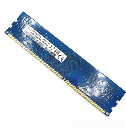 Barrette Mémoire 2Go RAM DDR3 Hynix HMT425U6AFR6C-PB DIMM PC3-12800U 1Rx16 État correct - 14,69 € Barrette Mémoire 2Go RAM DDR3 Hynix HMT425U6AFR6C-PB DIMM PC3-12800U 1Rx16 État correct N/A reconditionné disponible sur Fnac