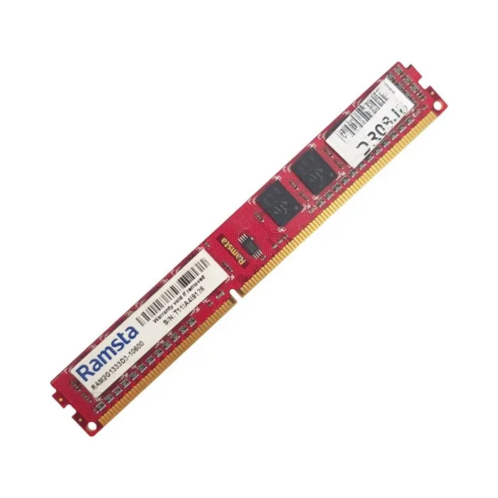 Barrette Mémoire 2Go RAM DDR3 Ramsta RAM2G1333D3-10600 Low Pofile DIMM PC3-10600 2Rx8 Reconditionné reconditionné disponible sur Cdiscount Seconde Vie | Dero