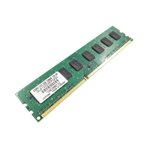 Barrette Mémoire 2Go RAM DDR3 Unifosa GU512303EP0200 DIMM PC3-10600U 1333MHz 2Rx8 État correct reconditionné disponible sur Fnac
