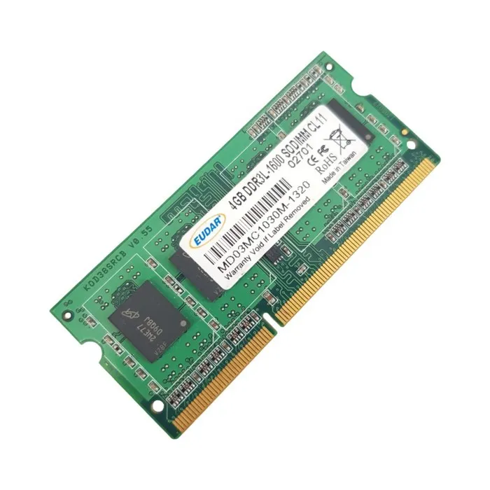 Barrette Mémoire 4Go RAM DDR3 EUDAR DDR3L 1600 SO-DIMM PC3-12800 refurbished reconditionné disponible sur Cdiscount Seconde Vie