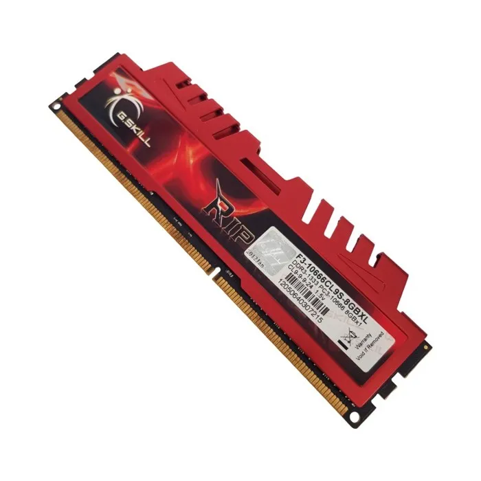 Barrette Mémoire 8Go RAM DDR3 G.Skill F3-10666CL9S-8GBXL DIMM PC3-10666 Reconditionné G.Skill reconditionné disponible sur Cdiscount Seconde Vie | Dero