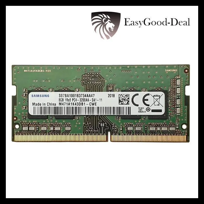 Barrette Mémoire RAM Samsung M471A1K43DB1-CTD 8Go DDR4 SO-DIMM 2666MHz Reconditionné Samsung reconditionné disponible sur Cdiscount Seconde Vie | Dero
