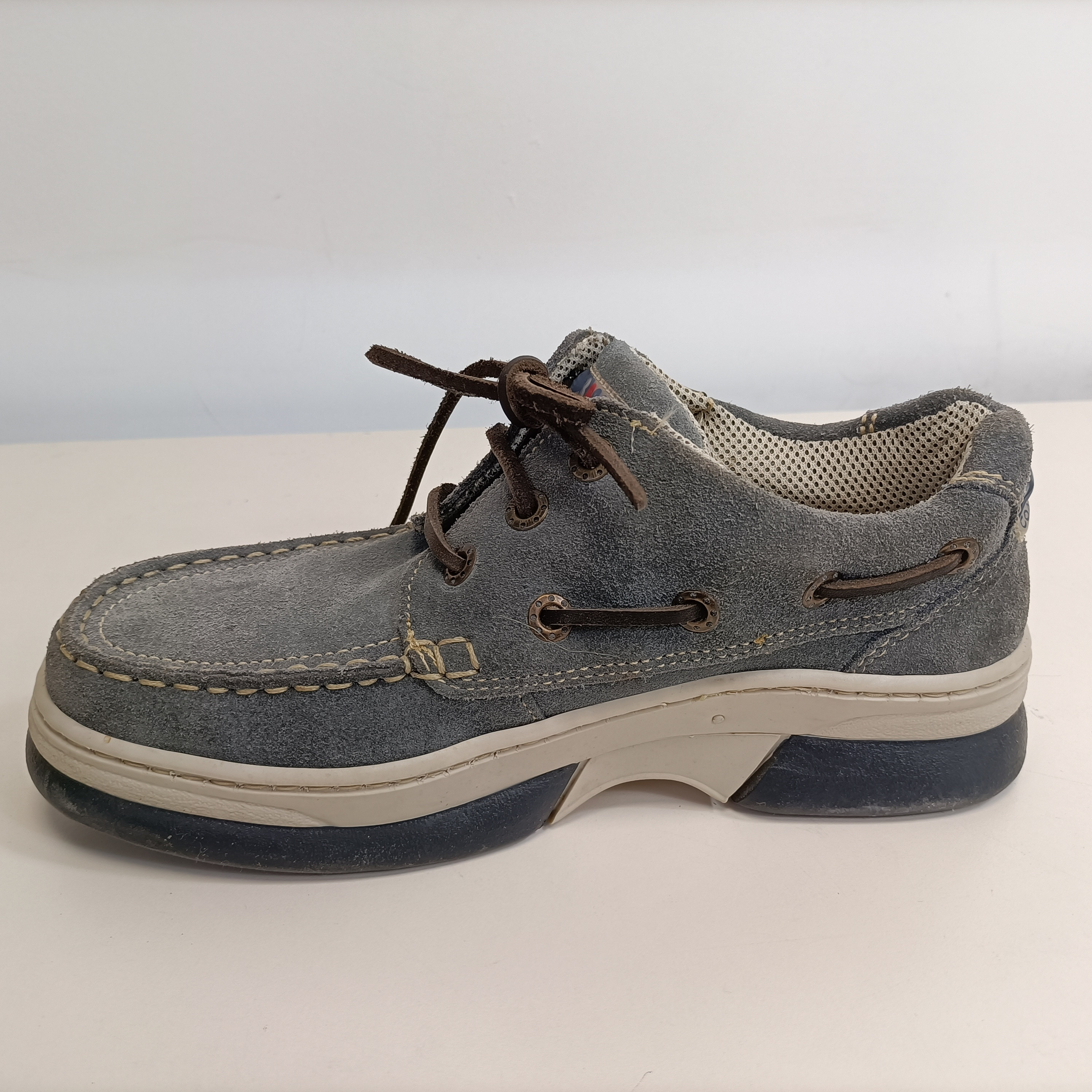Voir photo 3 de Basket Made in France - Coast Guard - T 39 - gris bleu - chaussure bateau homme printemps été Basket Made in France - Coast Guard - T 39 - gris bleu - chaussure bateau homme printemps été Très bon état reconditionné photo 3