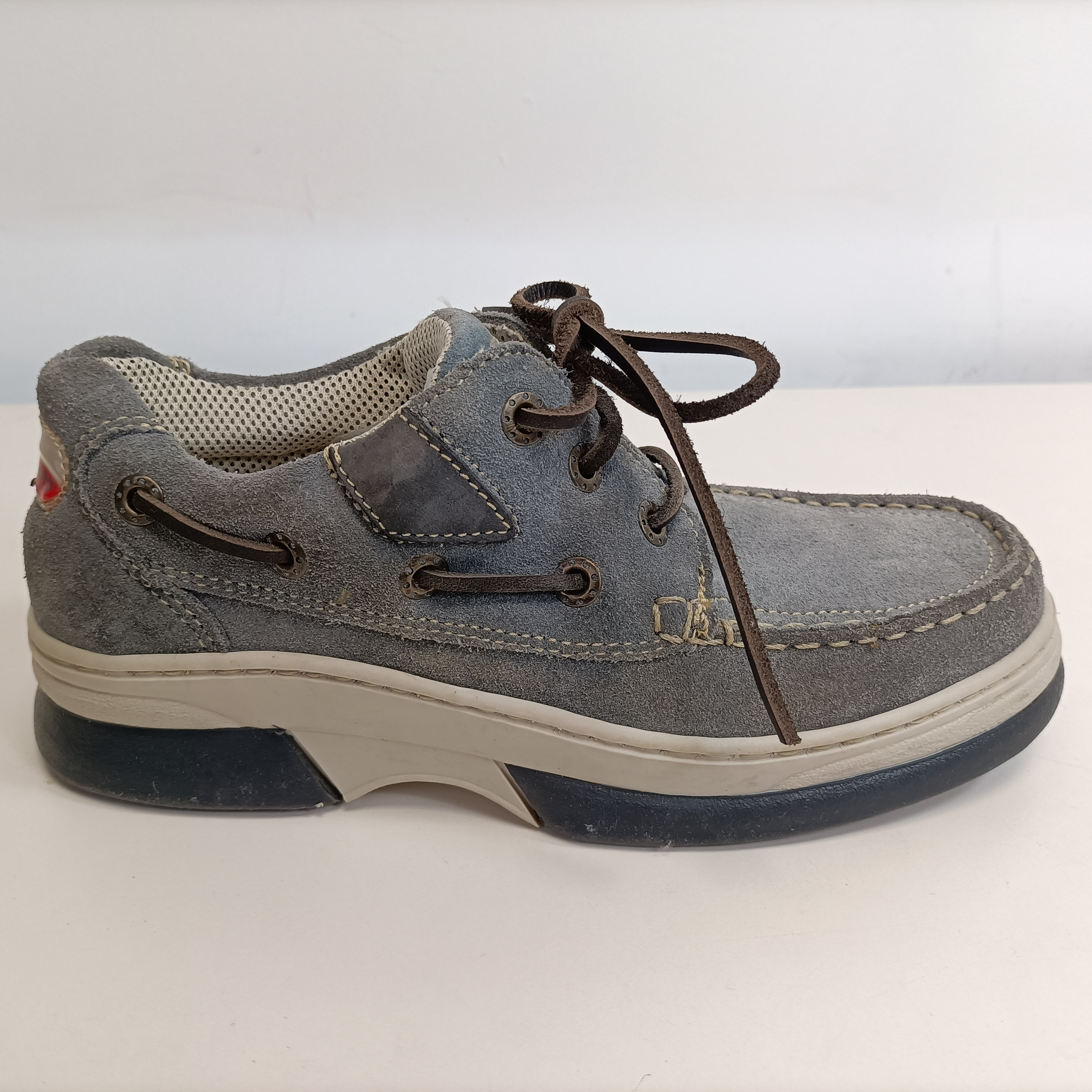 Voir photo 5 de Basket Made in France - Coast Guard - T 39 - gris bleu - chaussure bateau homme printemps été Basket Made in France - Coast Guard - T 39 - gris bleu - chaussure bateau homme printemps été Très bon état reconditionné photo 5