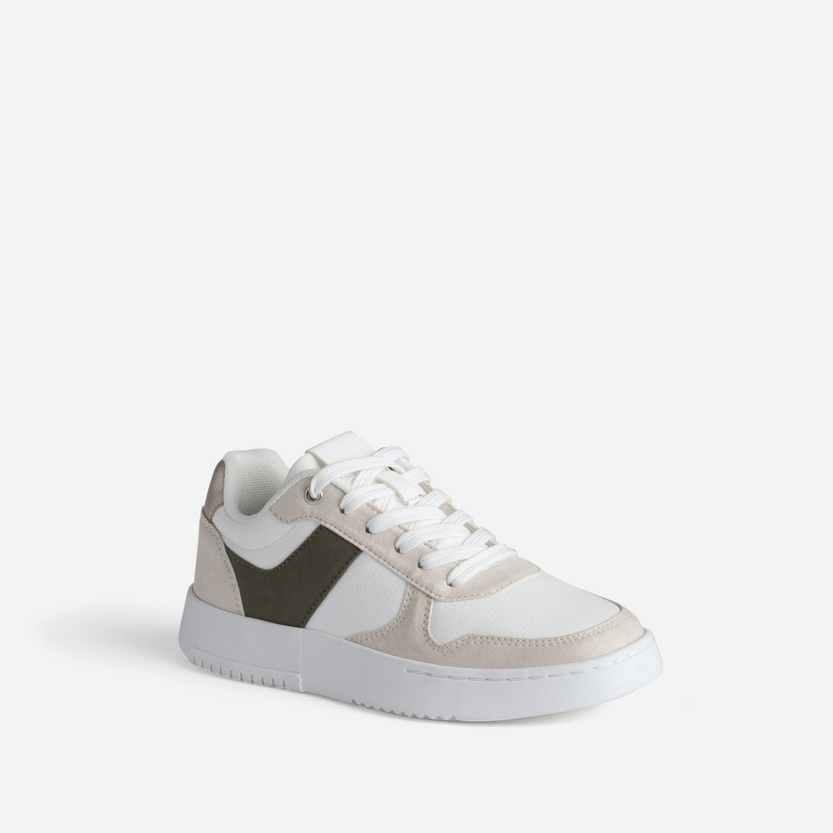 Acheter BASKET PAREMIS. BLANC/KAKI Seconde chance - 29,99 € | Dero BASKET PAREMIS. BLANC/KAKI Seconde chance Eram reconditionné disponible sur Claquettes Market | Dero