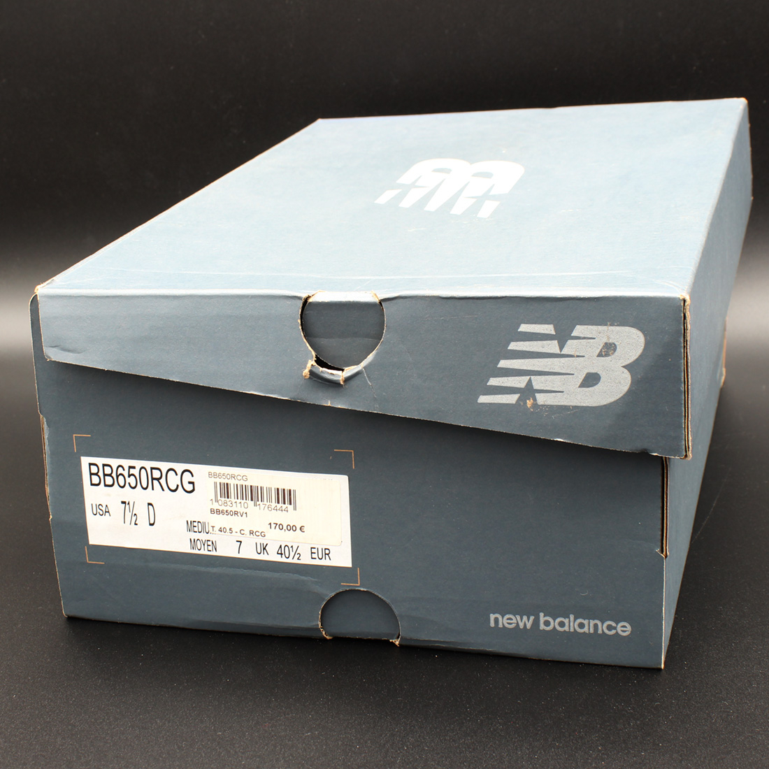 Voir photo 4 de Baskets T40,5 New Balance BBW650RCG - jamais portées Baskets T40,5 New Balance BBW650RCG - jamais portées Parfait état reconditionné photo 4