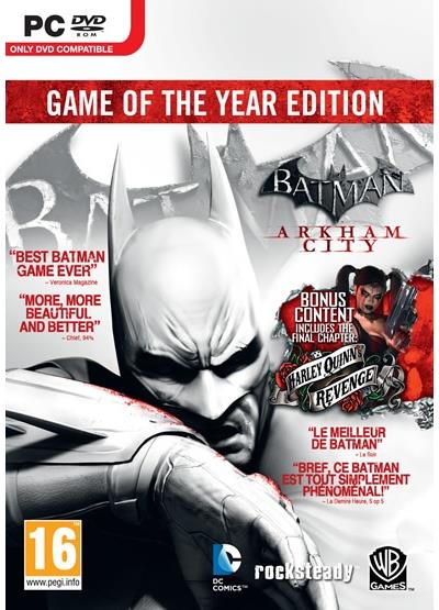 BATMAN ARKHAM CITY GOTY MIX PC État correct N/A reconditionné disponible sur Fnac