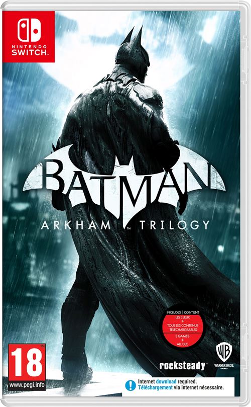 Batman Arkham Trilogy Nintendo Switch État correct Koch Media reconditionné disponible sur Fnac | Dero