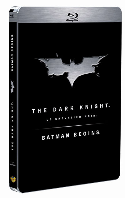 Batman Begins - The Dark Knight - Coffret Blu-Ray - Boîtier Métal - Edition Limitée État correct reconditionné disponible sur Fnac
