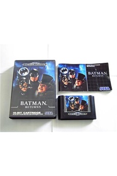 Batman Returns Bon état - 19,95 € Batman Returns Bon état Sega reconditionné disponible sur Darty