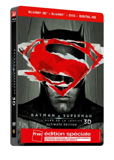 Acheter Batman V Superman L'aube de la justice SteelBook® Edition Spéciale Fnac Blu-ray 3D État correct - 25,99 € Batman V Superman L'aube de la justice SteelBook® Edition Spéciale Fnac Blu-ray 3D État correct reconditionné disponible sur Fnac