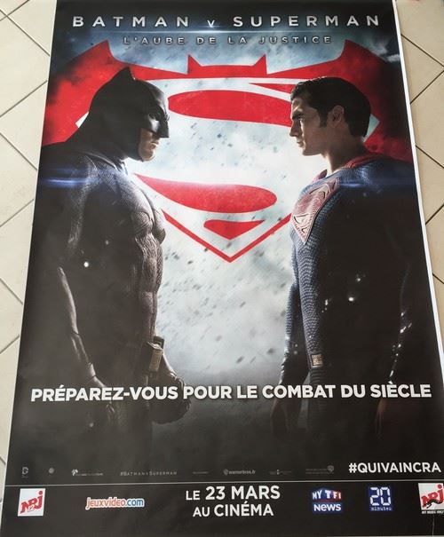 Batman vs Superman - 120x175 cm - AFFICHE / POSTER État correct N/A reconditionné disponible sur Fnac