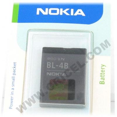 Batterie d'origine Nokia BL4B ( BL-4B , BL 4B ) État correct Nokia reconditionné disponible sur Fnac