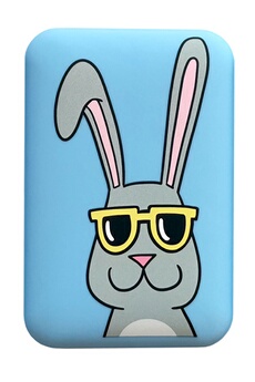 Batterie Externe 10.000 mAh lapin bleu Bon état N/A reconditionné disponible sur Darty