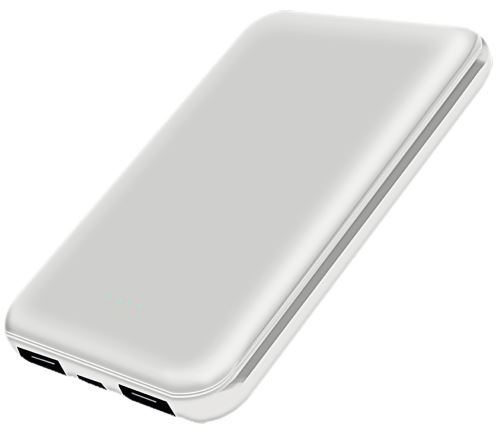 Batterie externe On Earz Mobile Gear Powerbank 5000 mAh 2.1A Polymère Blanc État correct N/A reconditionné disponible sur Fnac