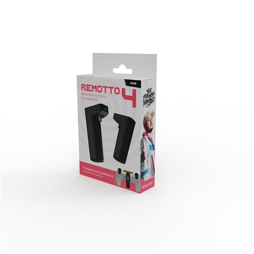 Batterie externe Remotto pour manette PS4 Noir État correct N/A reconditionné disponible sur Fnac