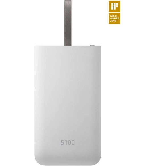 Batterie externe Samsung Charge rapide USB-C Combo 5100 mAh Gris État correct Samsung reconditionné disponible sur Fnac