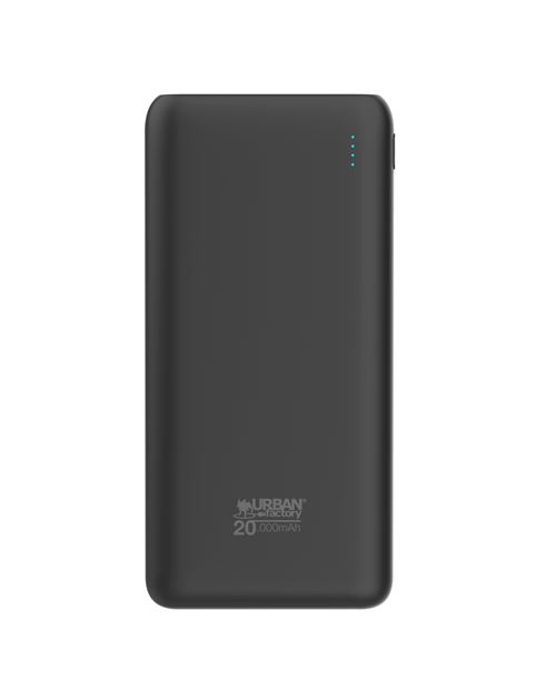 Batterie externe Urban Factory 20000 mAh Noir État correct Urban Factory reconditionné disponible sur Fnac
