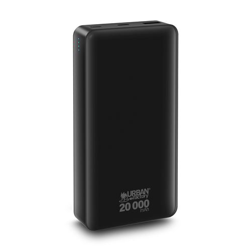 Batterie externe Urban Factory Juicee Max 20000 mAh Noir État correct Urban Factory reconditionné disponible sur Fnac