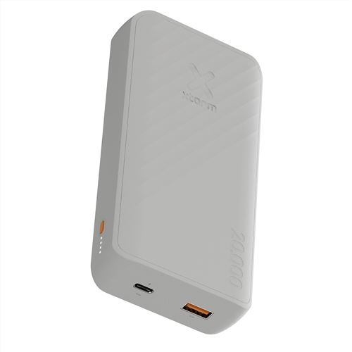 Batterie externe Xtorm Go2 20000 mAh 1 USB-C + 1 USB-A Blanc cendré État correct Xtorm reconditionné disponible sur Fnac