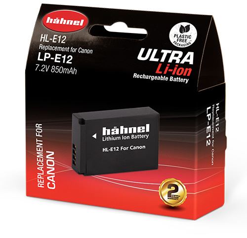 Batterie Hahnel Ultra LP-E12 pour Canon EOS M50 MKII, M50, M200 et SX70 Hs État correct Hahnel reconditionné disponible sur Fnac