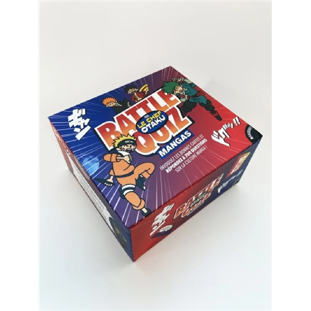 Acheter Battle Quiz Manga par le Chef Otaku État correct - 12,23 € Battle Quiz Manga par le Chef Otaku État correct N/A (Il ne s'agit pas d'une marque reconditionné disponible sur Rue du Commerce Seconde Vie