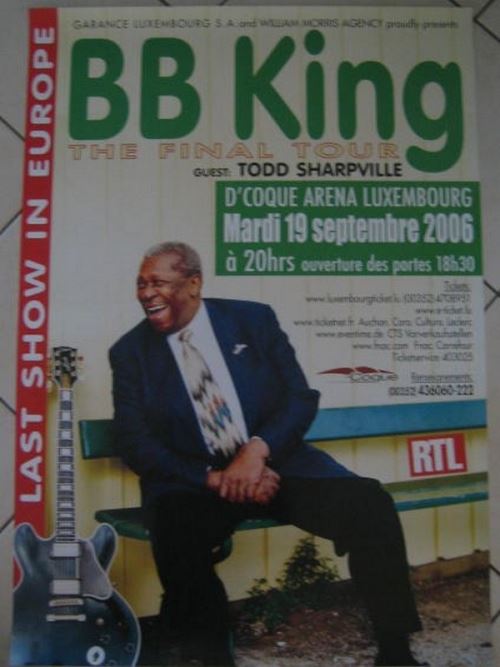 BB KING - 69x97 cm - AFFICHE / POSTER État correct N/A reconditionné disponible sur Fnac