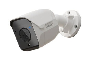 BC510 - Caméra de surveillance réseau - puce - extérieur, intérieur - couleur (Jour et nuit) - 2880 x 1620 - Focale fixe - audio - LAN 10/100 Bon état Synology reconditionné disponible sur Darty