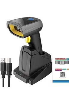 BCST-52 - Scanner de code à barres - portable - imageur 2D - 200 scans / seconde - décodé - Bluetooth, USB, RF(2.4 GHz) Bon état - 59,99 € BCST-52 - Scanner de code à barres - portable - imageur 2D - 200 scans / seconde - décodé - Bluetooth, USB, RF(2.4 GHz) Bon état Inateck reconditionné disponible sur Darty