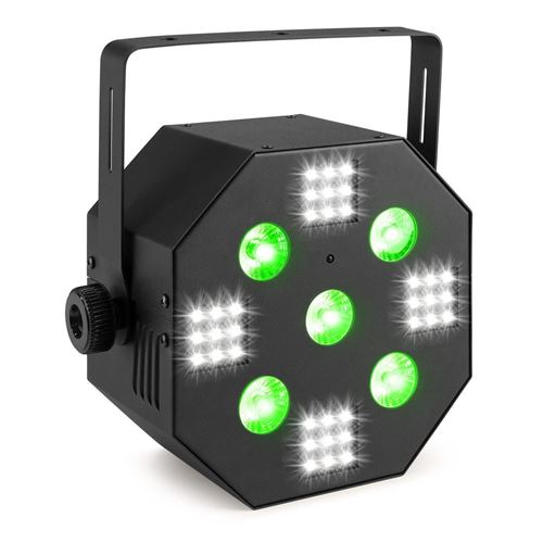 BeamZ MULTIACE2 Jeu de lumière 2 en 1 RGB - Projecteur UV et Stroboscope, Mode automatique & Détection du son État correct - 46,90 € BeamZ MULTIACE2 Jeu de lumière 2 en 1 RGB - Projecteur UV et Stroboscope, Mode automatique & Détection du son État correct N/A reconditionné disponible sur Fnac