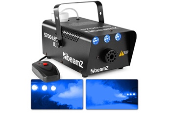 Beamz S700-LED - Machine à fumée avec LED effet glace, 700 Watts, 3 x LED Bleu, 75m3 de fumée par minute, réservoir de 250 ml Très bon état N/A reconditionné disponible sur Darty