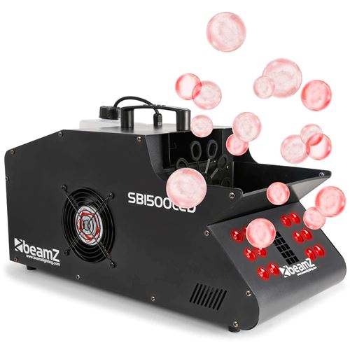 BeamZ SB1500LED - Machine à Fumée et à Bulles, 1500W, Réservoir 1,35L, Mode DMX État correct BeamZ reconditionné disponible sur Fnac